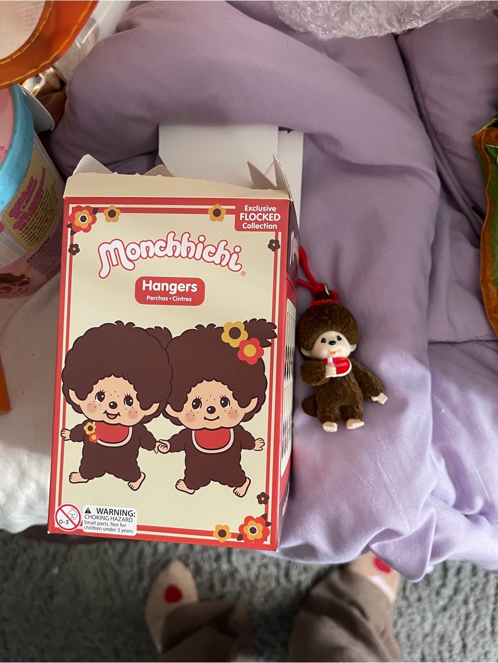 Monchhichi Hanger Keychain -